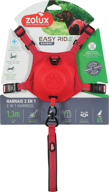 Easyride Harness Red, XSmall